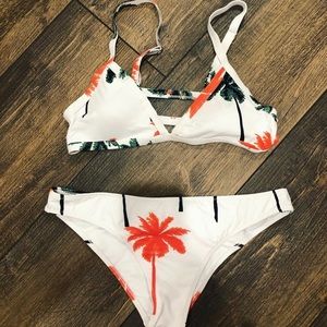 Palm tree bathing suit never worn
